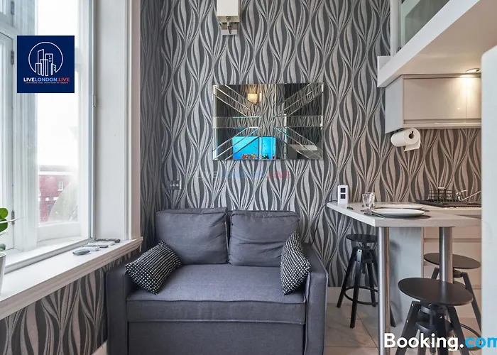 Last-Minute Specials L Sleeps Up To 3 L Spectacular Studio Apartment By Live London Short Lets & Serviced Accommodation